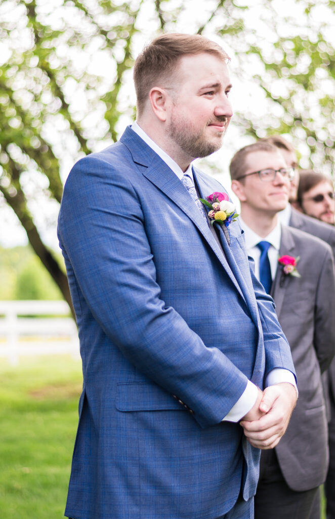 Emotional wedding moment captured with storytelling and intention by a Maryland photographer.