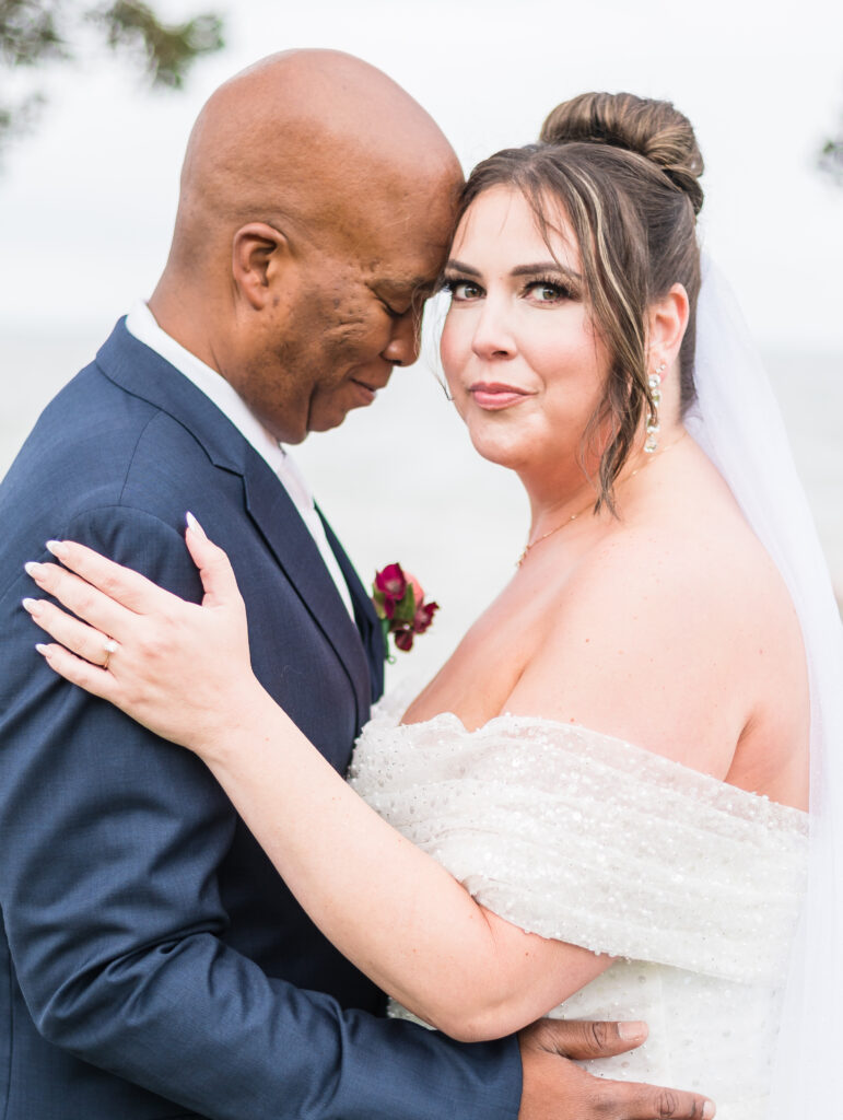 Wedding dress details that photograph well - sparkling beadwork
