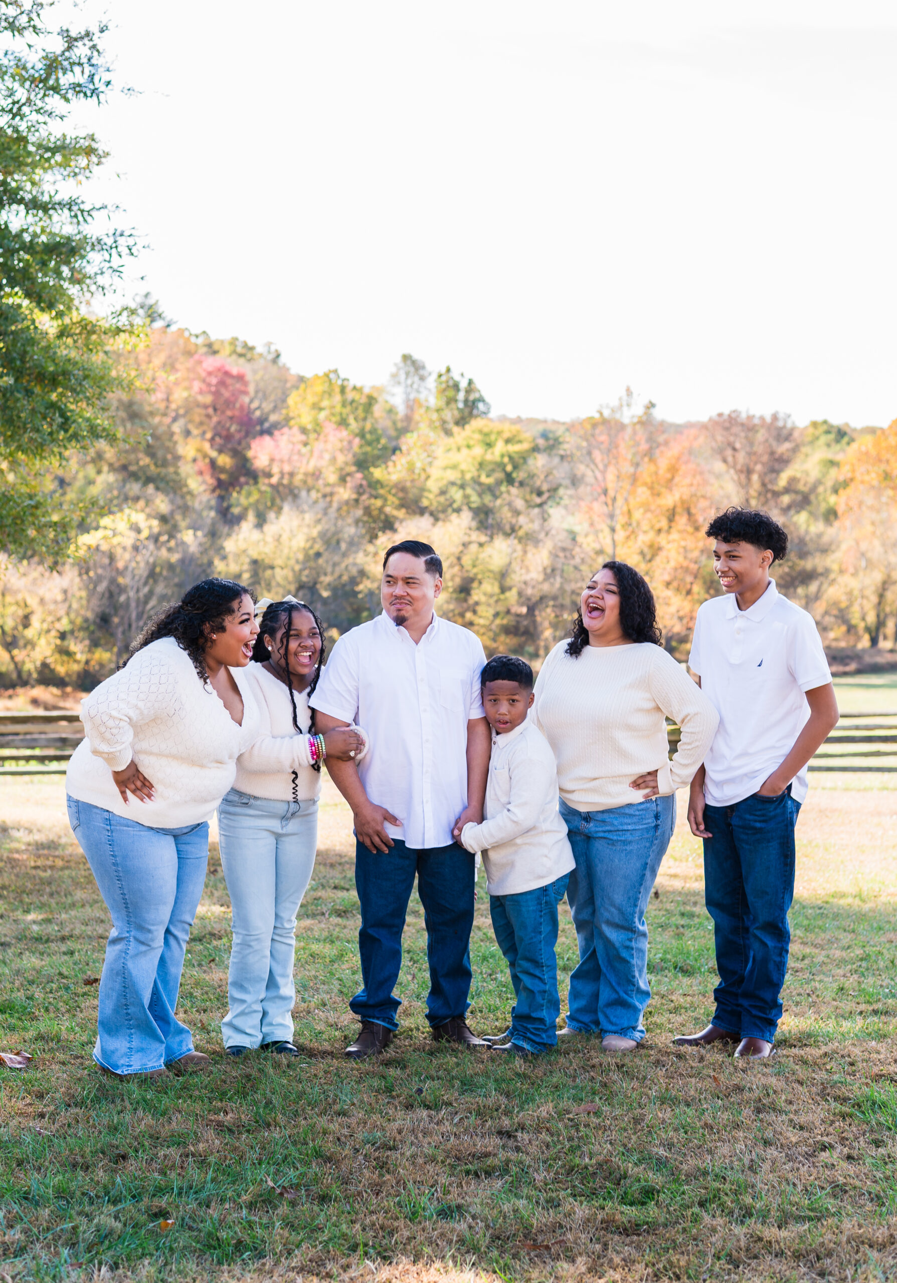 family session at the agricultural history farm park in gaithersburg maryland
