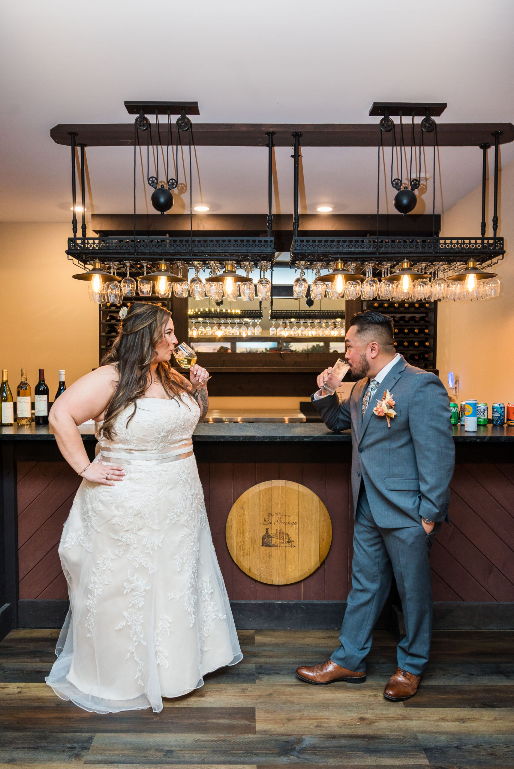 the winery at la grange wedding reception