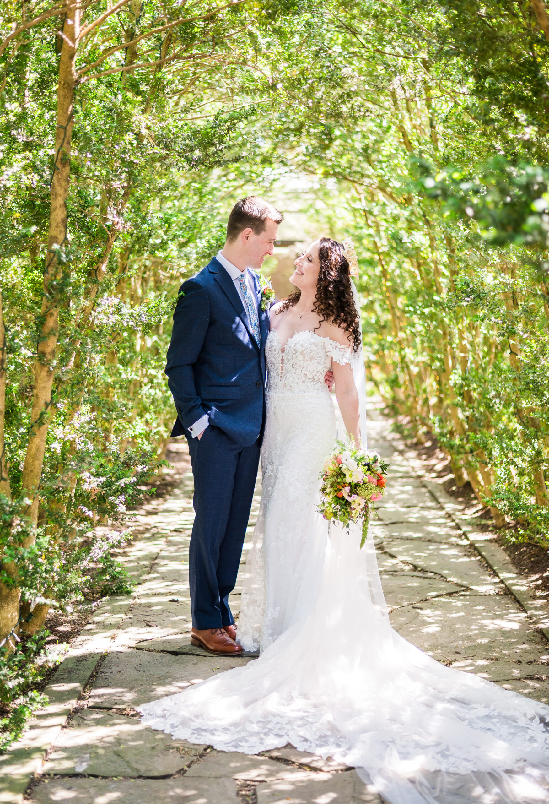 the winery at la grange spring wedding