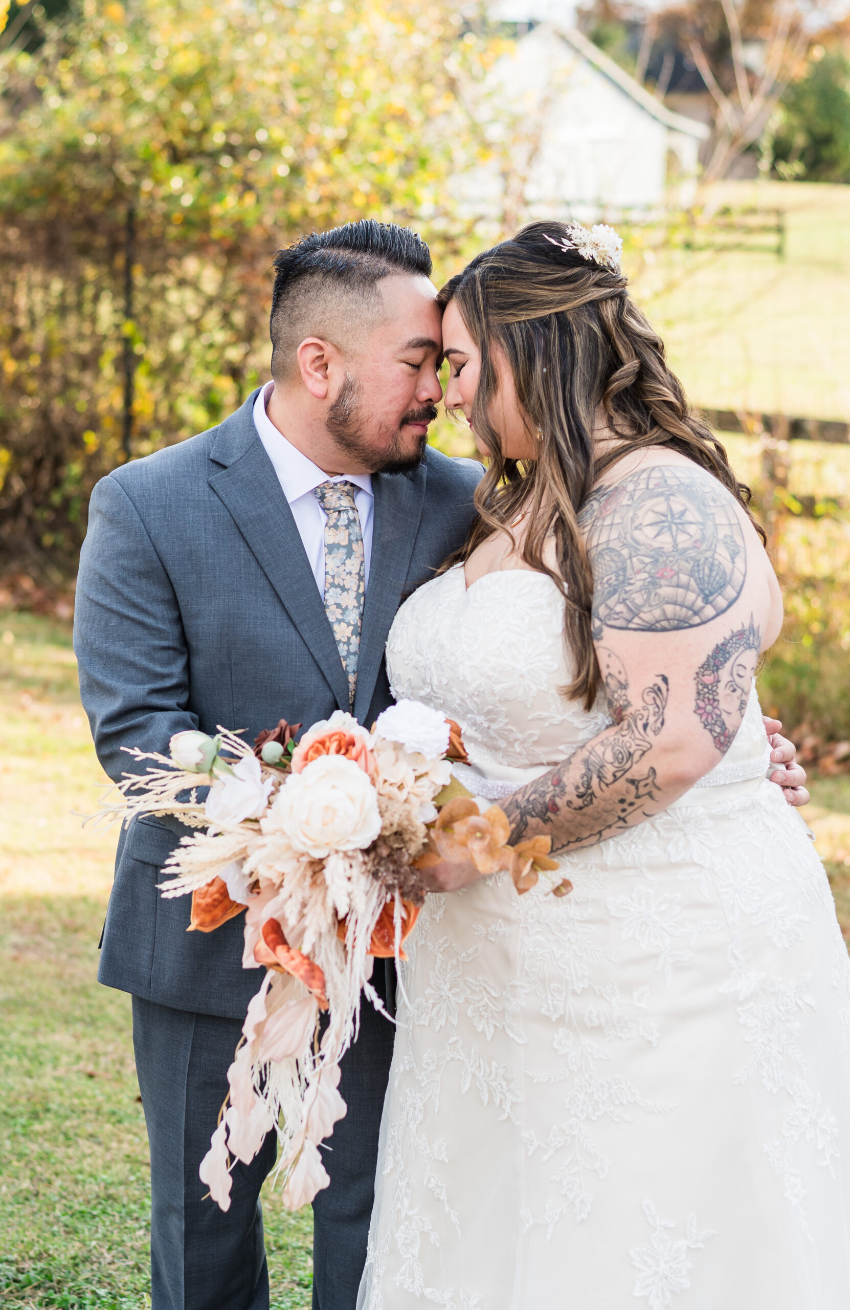 the winery at la grange spring wedding