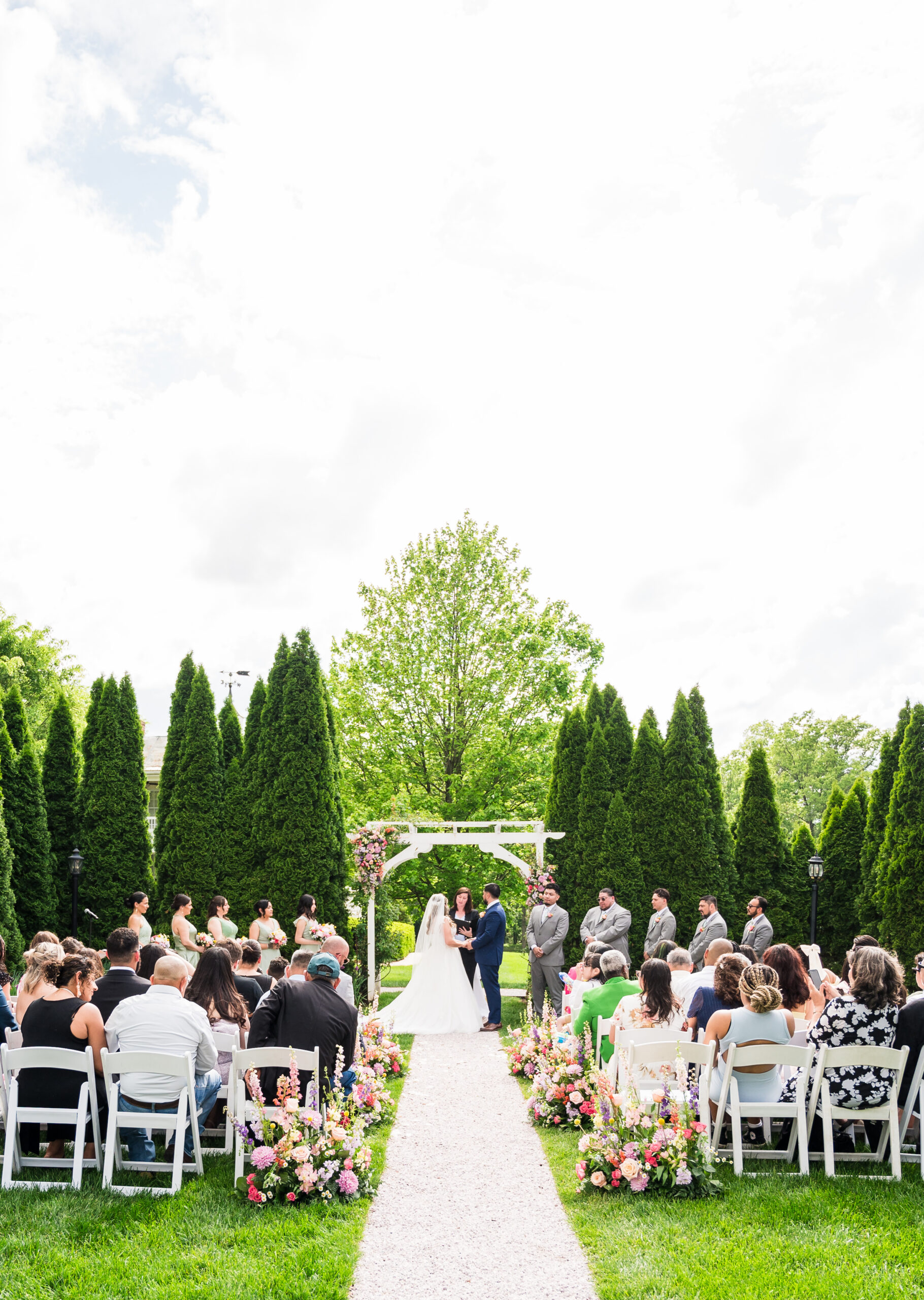 Wedding ceremony timeline details