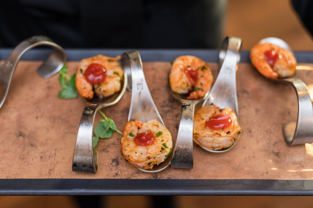 Luxury wedding catering dinner details