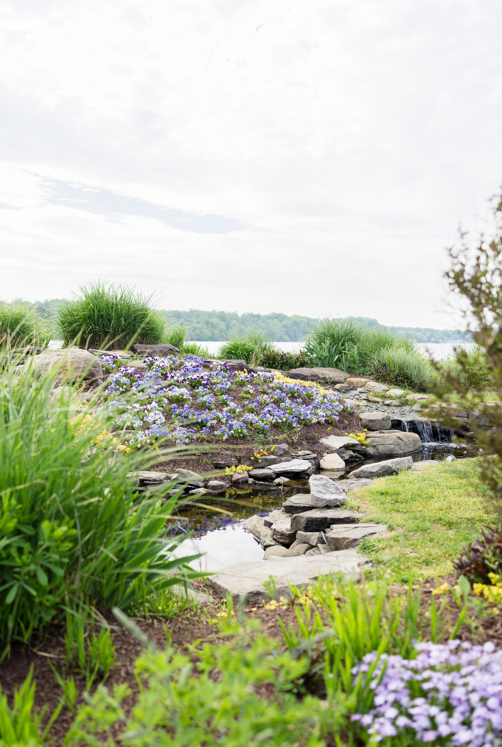 Garden at Herrington on the Bay in North Beach Maryland